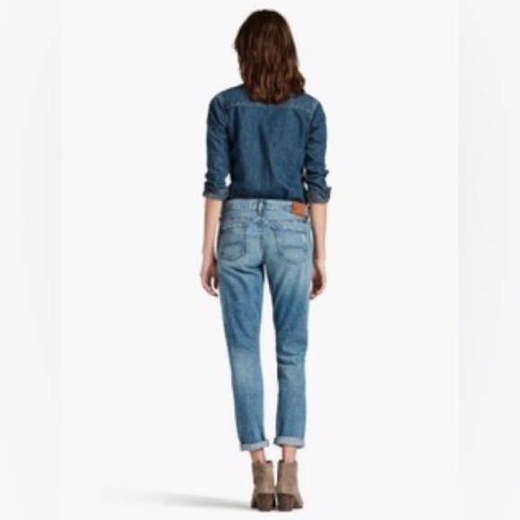 Lucky Brand Sienna Slim Boyfriend Distressed Jean - Picture 4 of 16